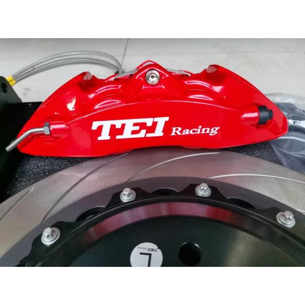 Поршень 4 участвуя в гонке набор тормоза крумциркуля с гонками диска 330*28 MM высокуглеродистыми и тормозные колодки для Kia K3 оправа 17 дюймов