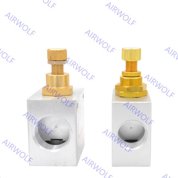 KLA-32, KLA-40, KLA-50 KLA Series one-way Air Flow Control Check Valve 11/4, 11/2, 2