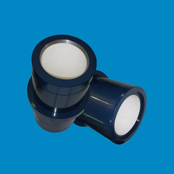 Aislador cerámico de émbolo de alúmina Al2O3 industrial 95% personalizado