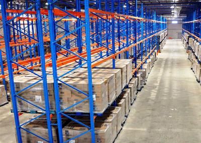 O racking industrial resistente de VNA, armazena o racking resistente flexível