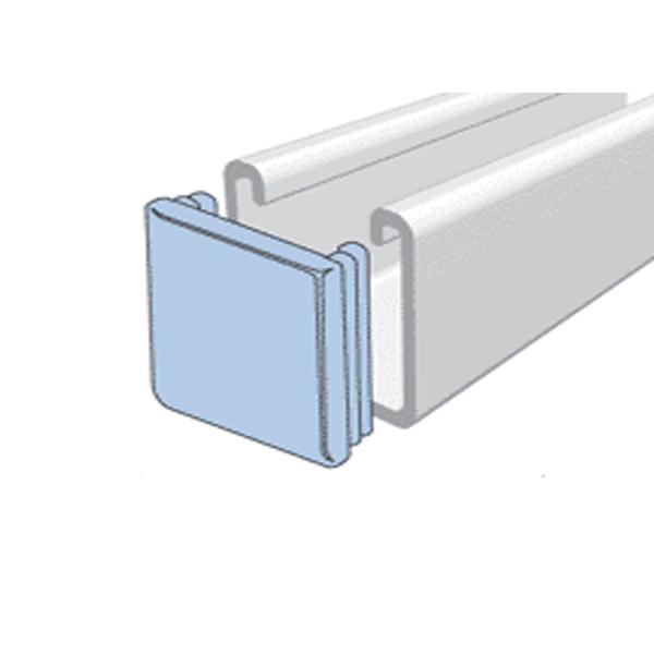 Пластиковая сталь профиля канала 41x82 крышек конца Superstrut крышки женская