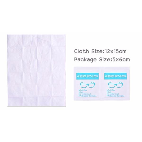 Ламмированные бумажные пакеты из алюминиевой фольги пищевого качества для очистки очков/экрана/очки