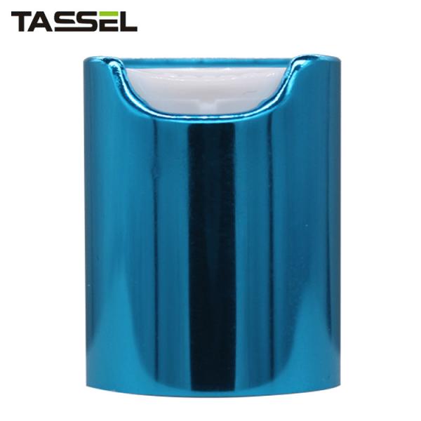 20 415 Metal Disc Top Caps Twist And Dispense Series Smooth Surface