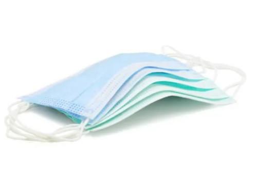 Comfortable Wearing Disposable Blue Mask High Elastic Flat Ear Straps  3d Design