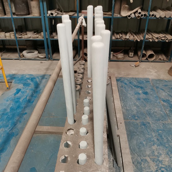 трубка термопары 99.5%Al2O3 1800C керамическая для тепловой мощности