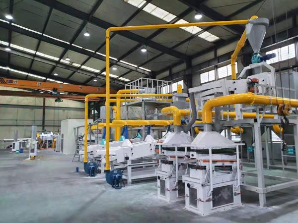 Máquinas de protecção do ambiente Máquina de reciclagem profissional de baterias de automóveis eléctricos