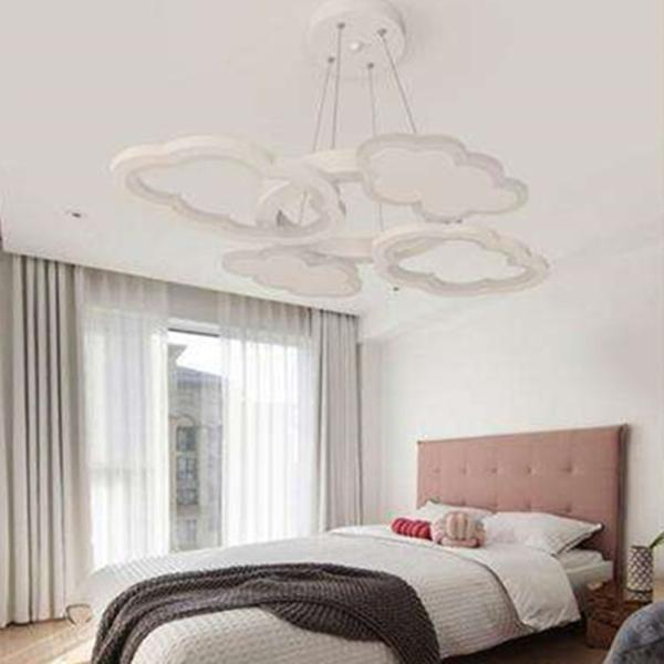 4000K Acrylic Art Deco Cloud Chandelier For Children Bedroom