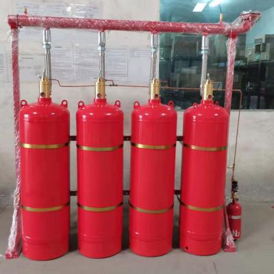 Sistema de supressão do fogo da rede FM200 da tubulação para a multi zona não corrosiva