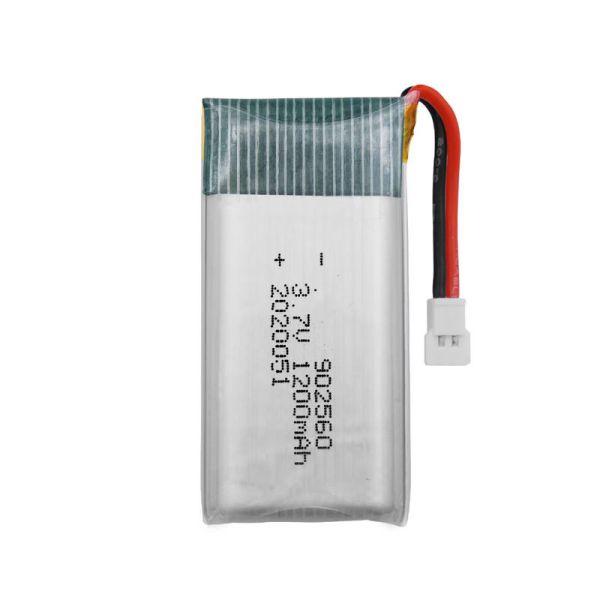 902560 3.7V 1200mAh High Rate Lithium Polymer Battery for RC Model and Drone