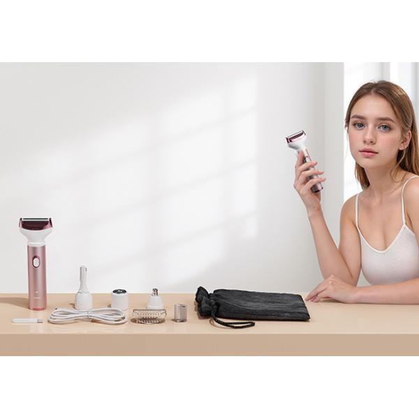 Rosegold Electric Bikini Trimmer Electric Razor For Women For Legs