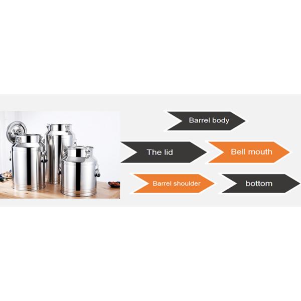 консервная банка молока хранения зерна доя машины SUS304 коровы хранения оливкового масла 30L