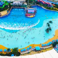 Parc aquatique Famille machine à vagues piscine aire de jeux sur mesure