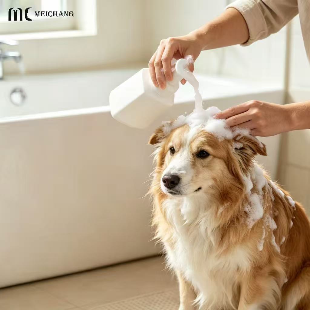 280ml PE Foaming Pump Bottle for Personal Care and Household Cleaning（MC-1807）
