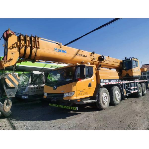 Good Condition 50T XCMG QY50KA Hydraulic Mobile Crane with Vickers Hydraulic Pump