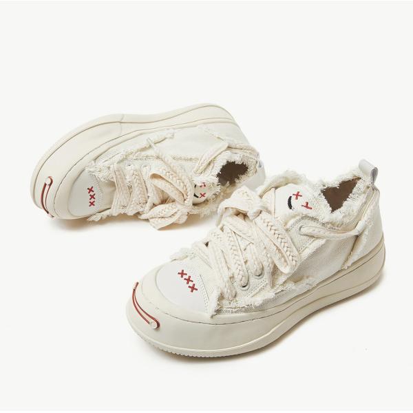 Бело-черные дышащие кроссовки женские кроссовки из холста