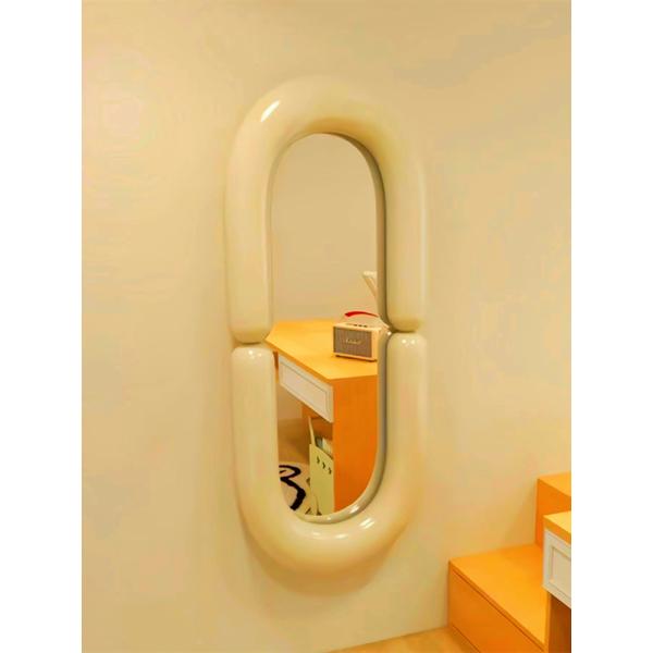 Oval Bathroom Led Wall Full Length Mirror Hanging Vanity Tall Mirror