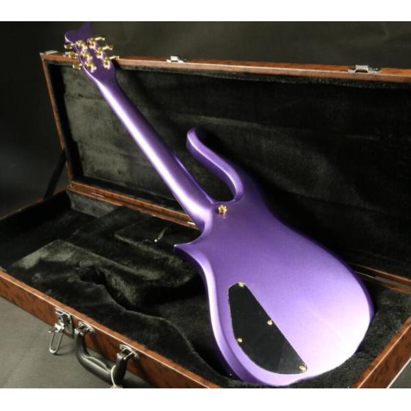 Quality sh covered pickup purple prince set in neck painted fretbard prince Electric guitar Guitar
