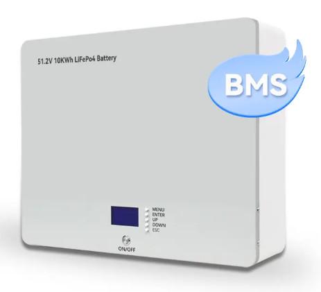 10kwh Lifepo4 Lithium 48v 200ah Power Wall Battery Solar Energy Storage System Back Up Pack Batteries Solaire Home Power