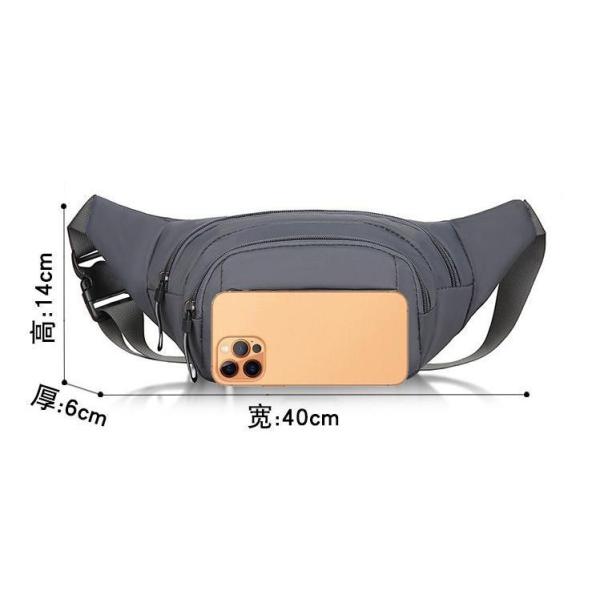 Customized Logo Fashion Waist Bag for Unisex Outdoor Sports and Activities