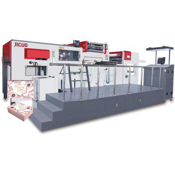 5000s/h Automatic Hot Foil Stamping Machine 22T Net Weight And Stamping Tempreture 20-200C Min Paper Size