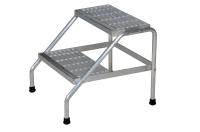 échelle d'étape 2 en aluminium légère de tabouret en aluminium d'étape de l'étape 500lbs 2