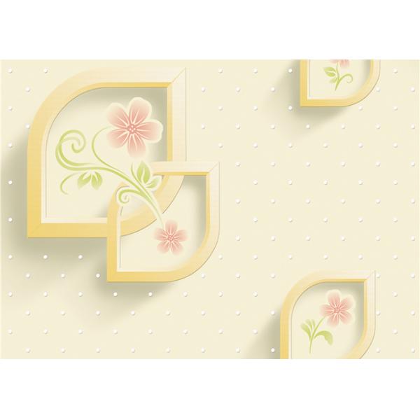 Дружественные к Эко низкие обои живущей комнаты воспламеняемости, внутренние украшая обои