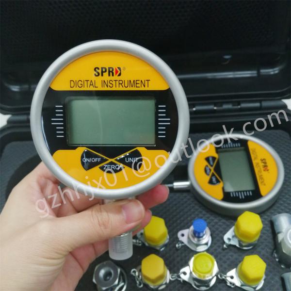 Équipement de construction pièces détachées Excavatrice manomètre hydraulique à 2 manomètres