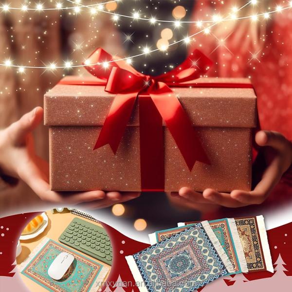 Persian Style Felt Mouse Pad Carpet Pad Coaster Computer Accessories Tassel Mouse Mat