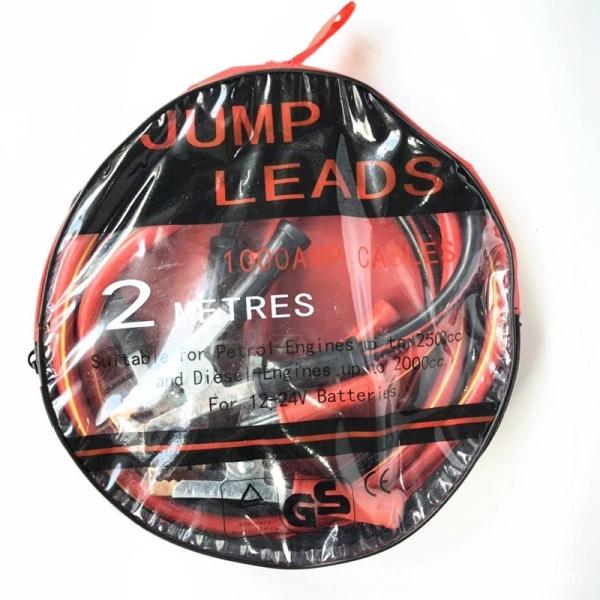 Heavy Duty 8 Gauge Connecting Booster Cables 12v Emergency Jumper Cables