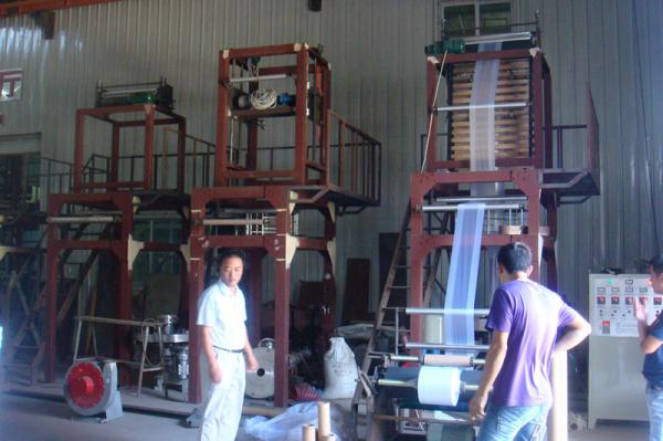 Low  Density PE Film Extrusion Blowing Machine For Shopping Bags