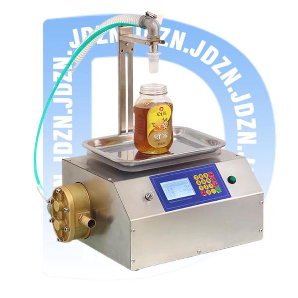 16 KG Beverage Filling Machine with Smart Automatic Honey Jar Filling Advancement