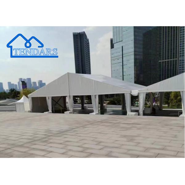 PVC Fabric Wall Aluminum Frame Luxury Event Tent Self Cleaning Commercial Canopy