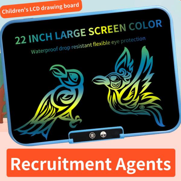 22 Inch LCD Writing Tablet for Kids Drawing Board Educational Toys Age Range 2-4 Years