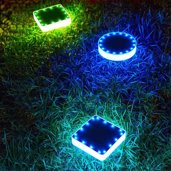 RoHS certificou o caminho solar exterior do diodo emissor de luz do RGB ilumina o controle magnético do interruptor de 1.5W 80LM