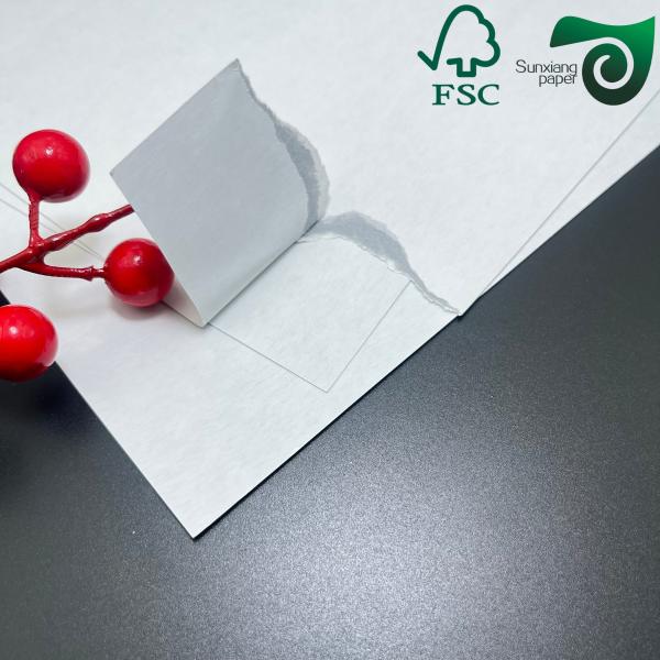 Papier à âme noire de 71 cm avec revêtement lisse 280g 300g pour l'impression de cartes à jouer FSC
