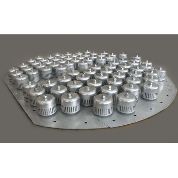 Metal Duplex Titanium PVDF PP ABS Bubble Cap Tray PT Test