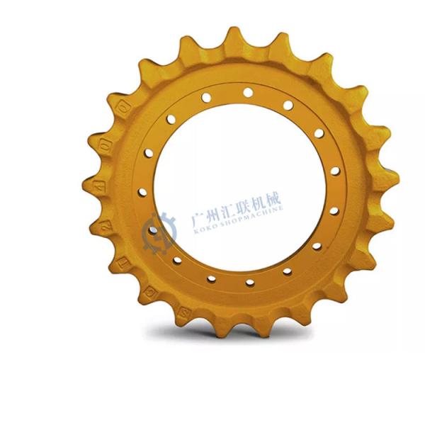 Máquina escavadora Chain Sprocket da roda dentada da movimentação das peças sobresselentes R150 da estrutura