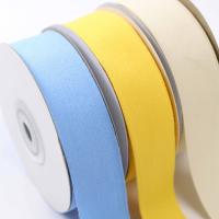 25mm Solid Yellow Twill Tape 100% de algodão Twill Tape By The Yard