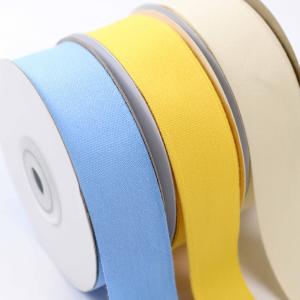 25mm Solid Yellow Twill Tape 100% de algodão Twill Tape By The Yard