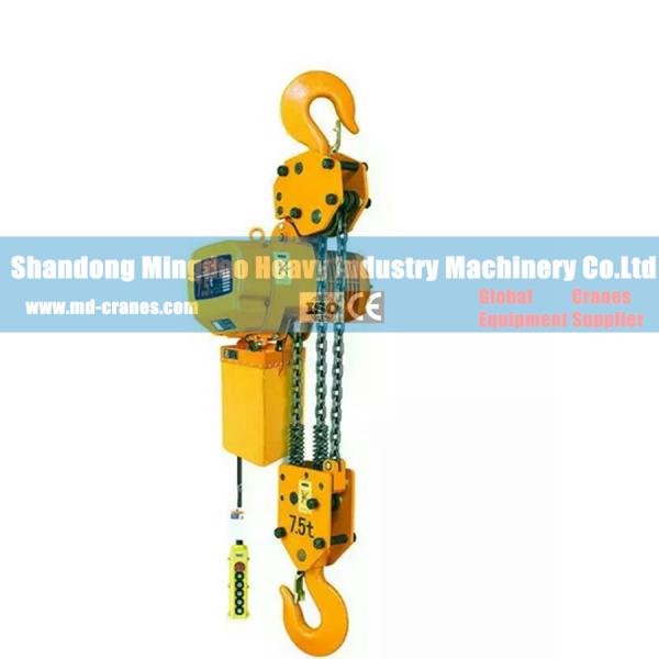 High Quality Lower Price 7.5Ton Suspension Type Electric Chain Hoist for Sale