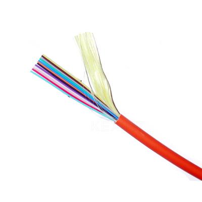 GJFJV Indoor Multimode Fiber Optic Cable FTTH 4 6 8 12 Core