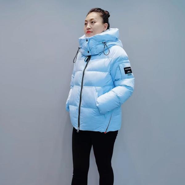 Newest Design Top Quality  F23120 Ladies Warm Hooded Cotton-padded Clothes Women Slim Long Winter Jackets Women Coats