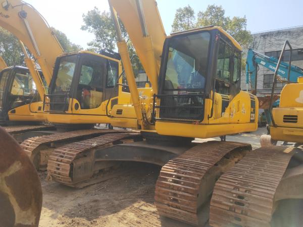                  Used Hot Sales Komatsu Hydraulic Excavator PC220-7 for Construction Work, Track Digger PC220 PC200 Medium Excavator on Promortion             