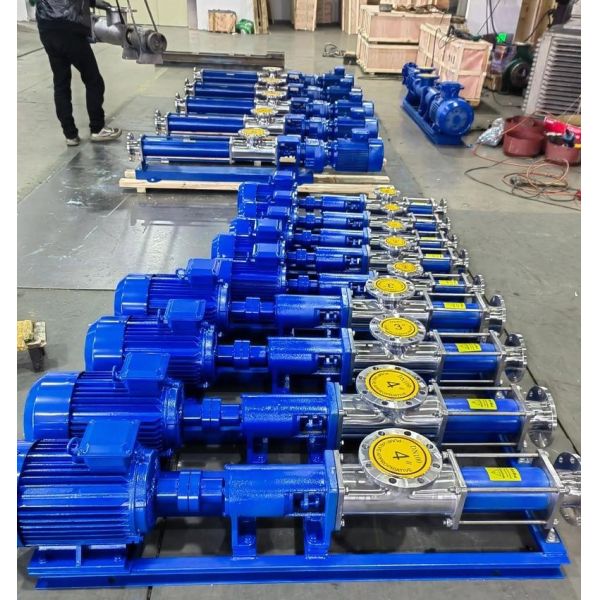 200V-400V Progressive Cavity Pump For Conveying High Viscosity Fluids / High Solid Content Slurries