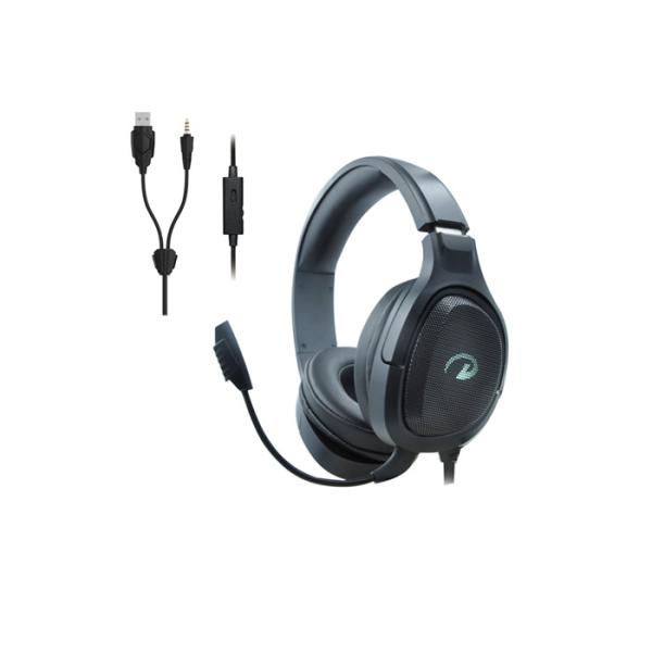 les écouteurs de lumière de 50mm RVB, allument l'approbation du casque ROHS de