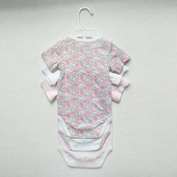 Summer Short Sleeve Bodysuits 100% Cotton Baby Girl Clothing for Popular Romper Sets