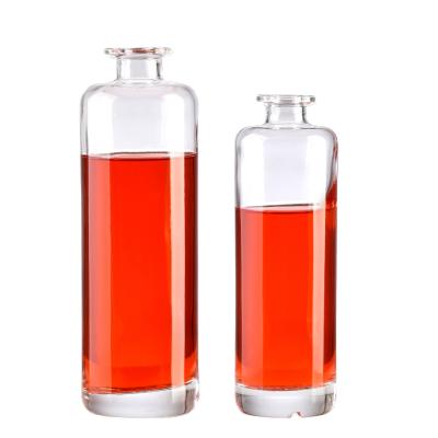 750 ml garrafa de gin 75cl 70cl garrafa de vidro de licor com tampa perfeito para os amantes de uísque