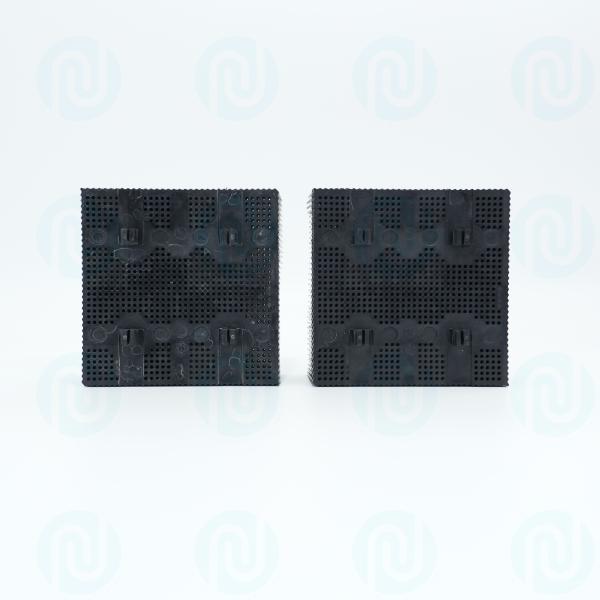 92910001 Blocs de poils 1.6 Poly Round Foot Noir PP Nylon Pour Cutter Gerber