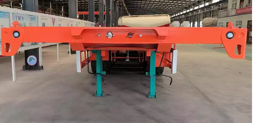 40Ton 3Axle Flat Bed Semi Trailers Truck OEM