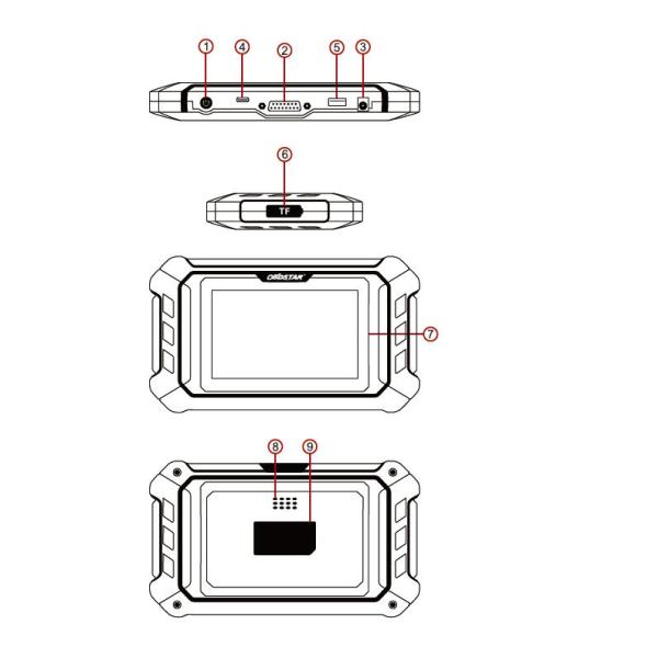 Immo mestre chave do apoio de 4 carros de OBDSTAR X300 Pro4 o pro que programa e livra a atualização em linha